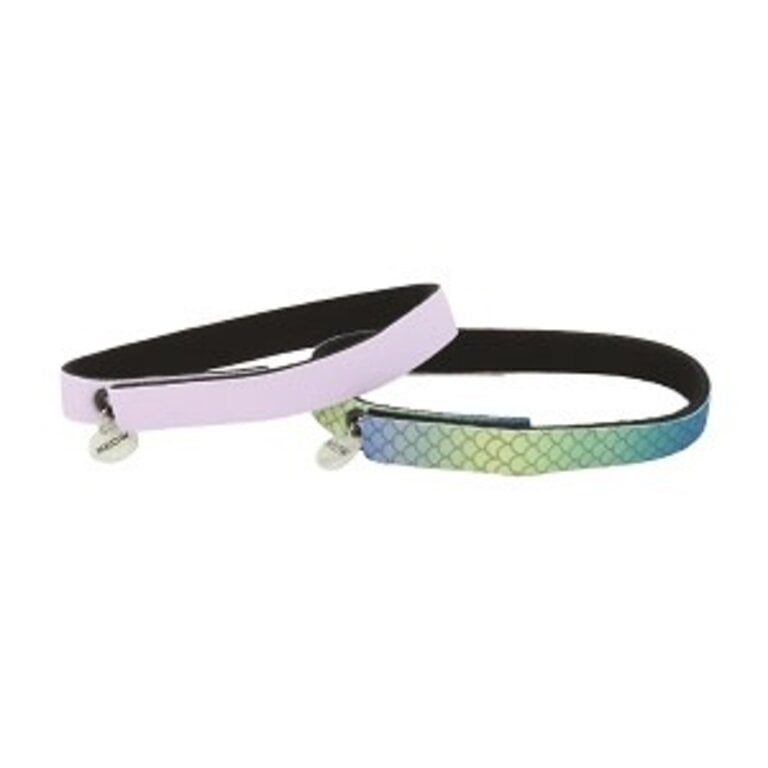 Coastal Pet ElastaCat Flex Fit Collar Scales/Purple