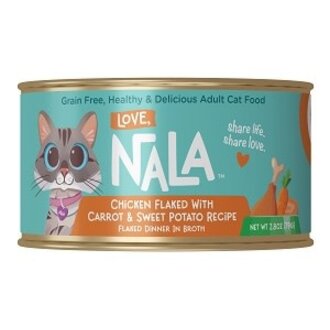 Love Nala Love Nala Chicken Flaked with Carrot and Sweet Potato 2.8oz