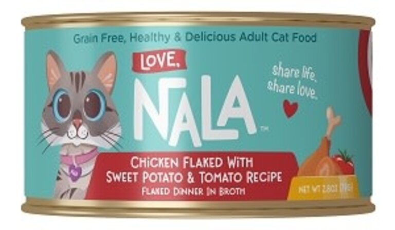 Love Nala Love Nala Chicken Flaked with Sweet Potato and Tomato 2.8oz