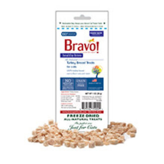 Bravo! Bravo! Turkey Breast Freeze-Dried Treats, 1 oz