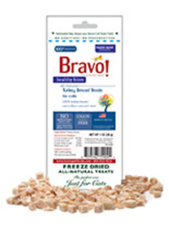 Bravo! Bravo! Turkey Breast Freeze-Dried Treats, 1 oz