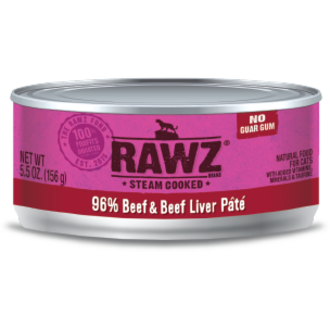 Rawz Rawz Beef Beef Liver Pate Canned Food - 5.5oz