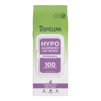 TropiClean Tropiclean Cat Hypoallergenic Wipes - 100 Count