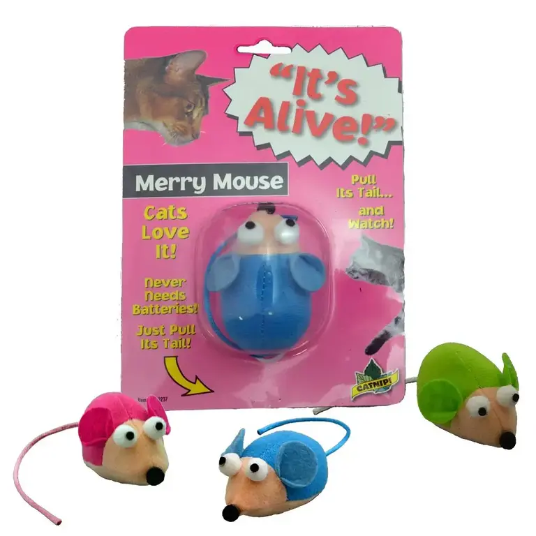 Amazing Pet AMAZING PET It's Alive (Vibrating) Merry Mouse