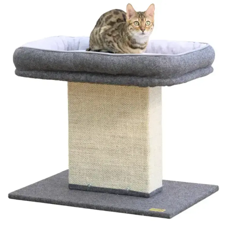PetPals Group PetPals Catry 2-in-1 Mellow Cat Perch Bed and Sisal