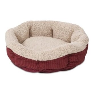 Petmate Petmate Sleep Happy Bed - Red & Tan 19in