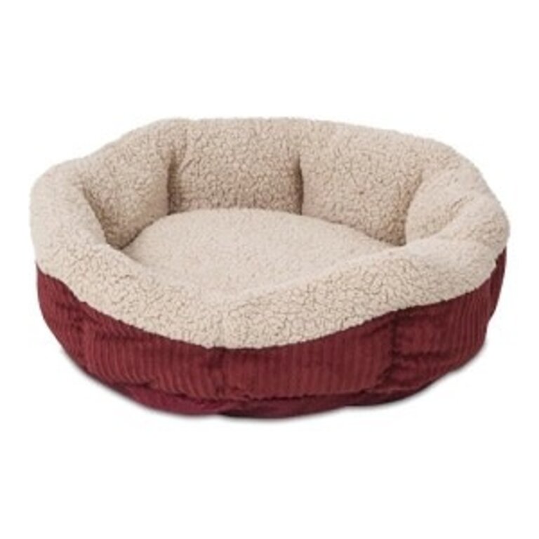 Petmate Petmate Sleep Happy Bed - Red & Tan 19in