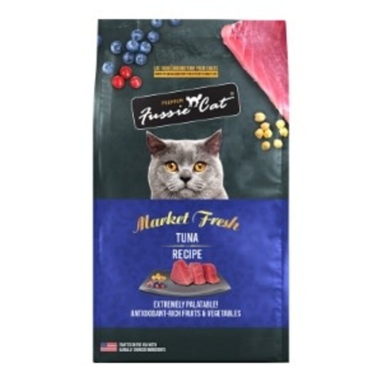 Fussie Cat Fussie Cat Market Fresh Tuna Dry Food 3.5lbs