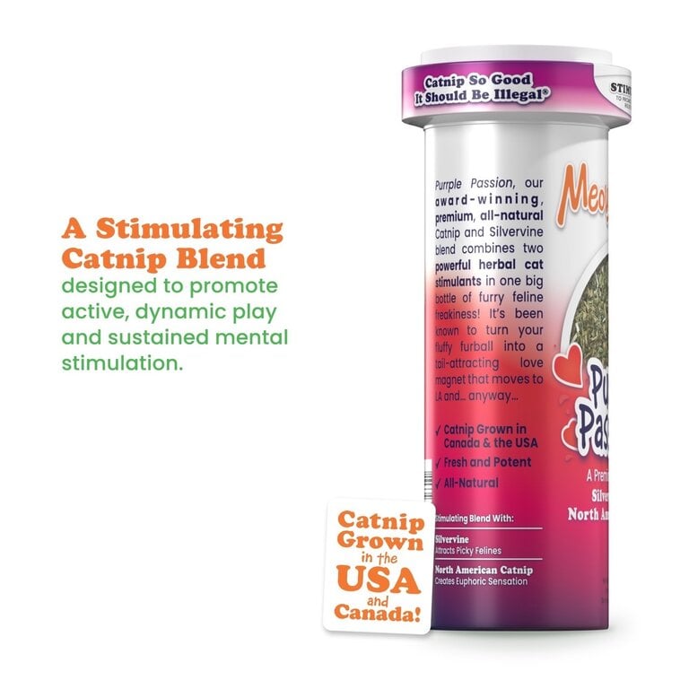 SmarterPaw Meowijuana Purrple Passion – Silvervine and Catnip blend