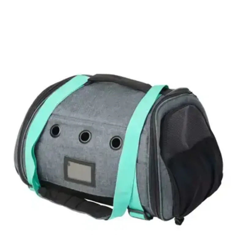 Travel Cat The Transpurrter Ultimate Calming Convertible Cat Carrier Heather Gray/Teal