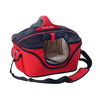 One For Pets The Deluxe Cozy Pet Carrier - Red
