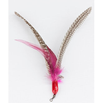 Imperial Cat Go Cat Da Bird Kitty Puff Refill Feather Cat Toy