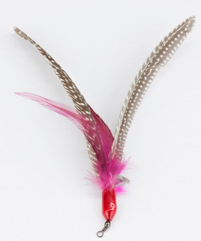 Imperial Cat Go Cat Da Bird Kitty Puff Refill Feather Cat Toy
