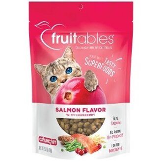Fruitables Fruitables Salmon-Cranberry Cat Treats