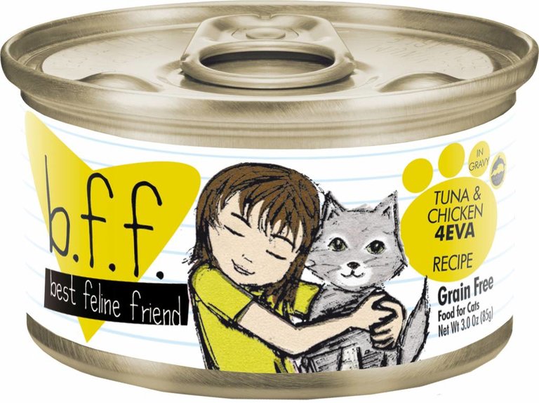 BFF BFF Tuna & Chicken 4-Eva Dinner in Gravy Canned Cat Food