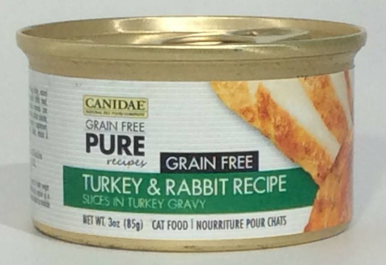 Canidae Canidae Grain-Free PURE Turkey & Rabbit Recipe with Slices in Turkey Gravy Canned Cat Food