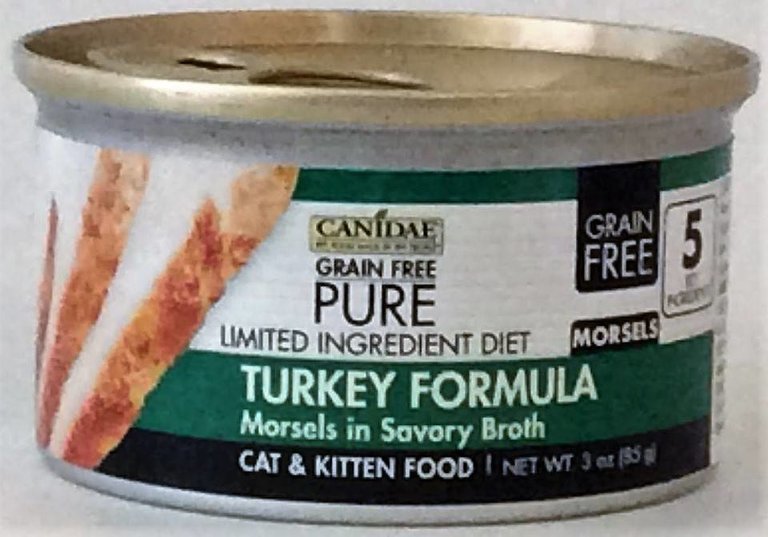 Canidae Canidae Grain-Free Pure LID Turkey Formula Morsels in Savory Broth Canned Cat & Kitten Food