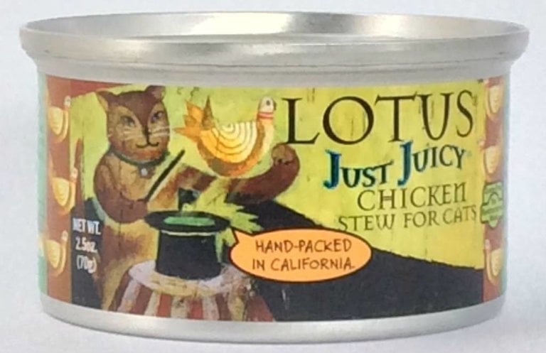 Lotus Lotus Just Juicy Chicken Stew Grain-Free Canned Cat Food