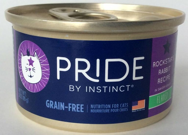 Nature's Variety Nature's Variety Pride by Instinct Rockstar's Rabbit Recipe Flaked Canned Cat Food