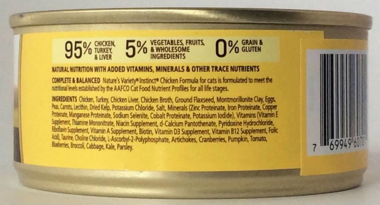 Nature's Variety Nature's Variety Instinct Grain-Free Chicken Formula Canned Cat Food