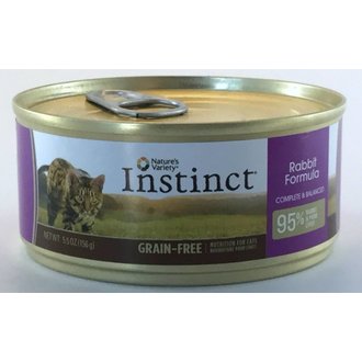 Nature's Variety Nature's Variety Instinct Grain-Free Rabbit Formula Canned Cat Food