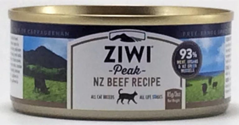 ZiwiPeak ZiwiPeak Grain-Free Moist Beef Recipe Canned Cat Food