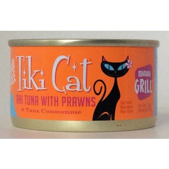 Tiki Cat Tiki Cat Manana Grill Ahi Tuna with Prawns in Tuna Consomme Canned Cat Food