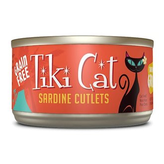 Tiki Cat Tiki Cat Tahitian Grill Sardine Cutlets Canned Cat Food