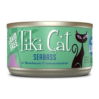 Tiki Cat Tiki Cat Oahu Luau Seabass in Seabass Consomme Canned Cat Food