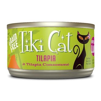 Tiki Cat Tiki Cat Kapi'Olani Luau Tilapia in Tilapia Consomme Canned Cat Food