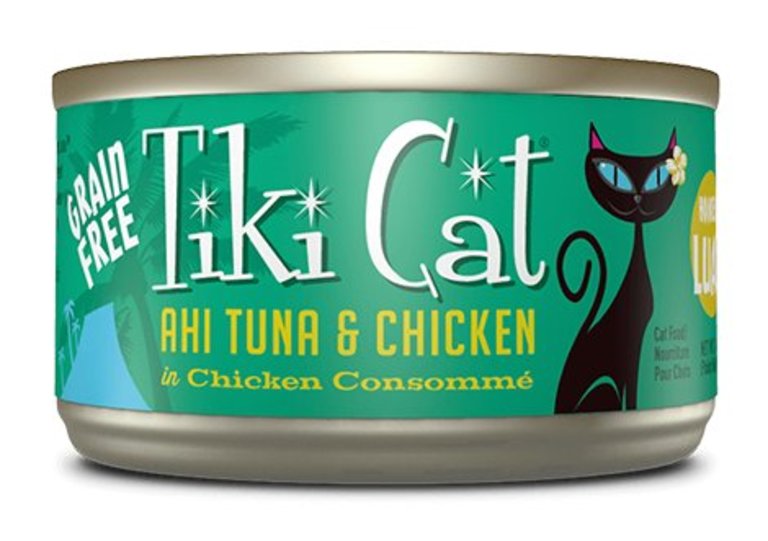 Tiki Cat Tiki Cat Hookena Luau Ahi Tuna & Chicken in Chicken Consomme Canned Cat Food