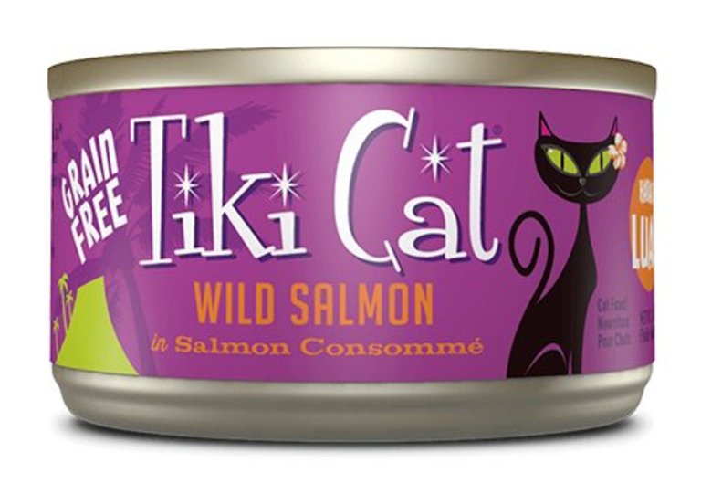 Tiki Cat Tiki Cat Hanalei Luau Wild Salmon in Salmon Consomme Canned Cat Food