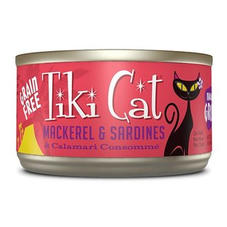 Tiki Cat Tiki Cat Makaha Grill Mackerel & Sardine in Calamari Consomme Canned Cat Food
