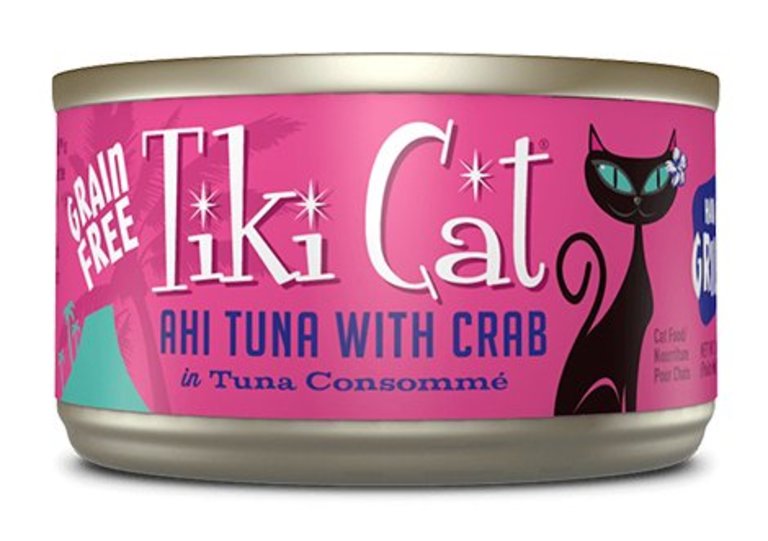 Tiki Cat Tiki Cat Hana Grill Ahi Tuna with Crab in Tuna Consomme Canned Cat Food