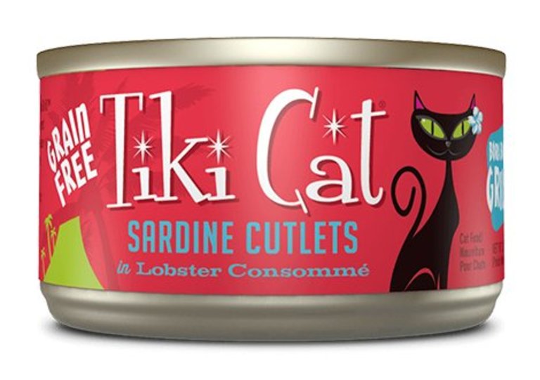Tiki Cat Tiki Cat Bora Bora Grill Sardine Cutlets in Lobster Consomme Canned Cat Food
