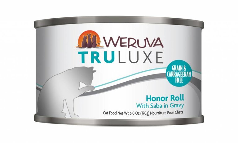 Weruva Weruva Truluxe Honor Roll with Saba in Gravy Grain-Free Canned Cat Food