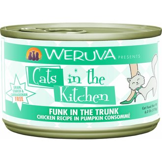 Weruva Weruva Cats in the Kitchen Funk in the Trunk Chicken Recipe in Pumpkin Consomme Grain-Free Canned Cat Food