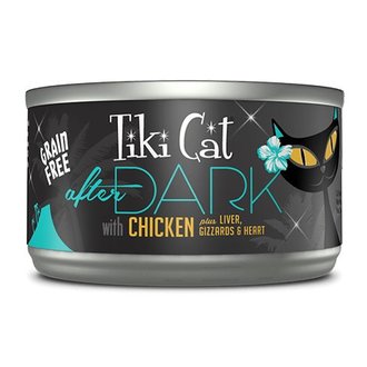 Tiki Cat Tiki Cat After Dark Chicken with Liver & Gizzards Canned Cat Food