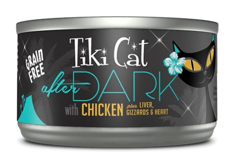 Tiki Cat Tiki Cat After Dark Chicken with Liver & Gizzards Canned Cat Food