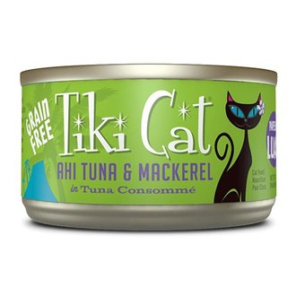 Tiki Cat Tiki Cat Papeekeo Luau Ahi Tuna & Mackerel in Tuna Consomme Canned Cat Food