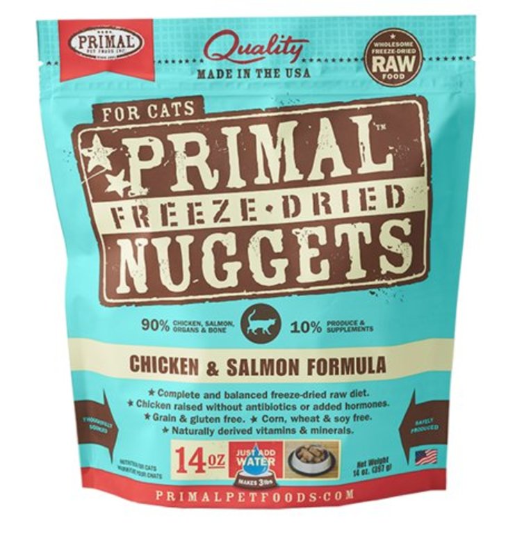 Primal Primal Raw Freeze-Dried Nuggets Feline Formula