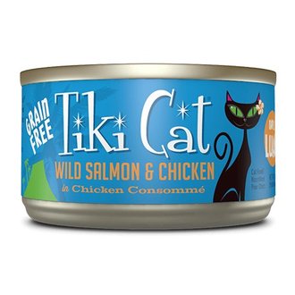 Tiki Cat Tiki Cat Napili Luau Wild Salmon & Chicken in Chicken Consomme Canned Cat Food