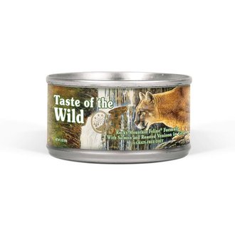 Taste of the Wild Taste of the Wild Rocky Mountain Feline Formula with Salmon and Roasted Venison in Gravy Canned Cat Food