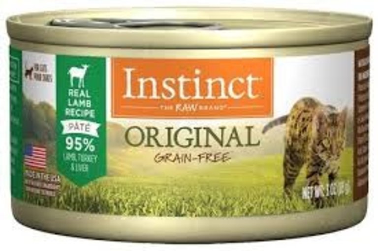 Nature's Variety Nature's Variety Instinct Grain-Free Lamb Formula Canned Cat Food