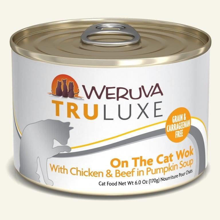 Weruva Weruva Truluxe On The Cat Wok with Chicken & Beef in Pumpkin Soup Grain-Free Canned Cat Food