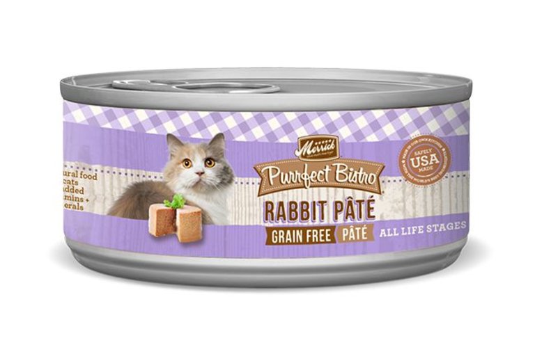 Merrick Merrick Purrfect Bistro Grain Free Rabbit Pate Canned Cat Food