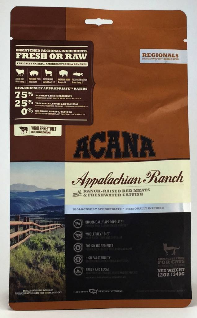 acana appalachian ranch cat food
