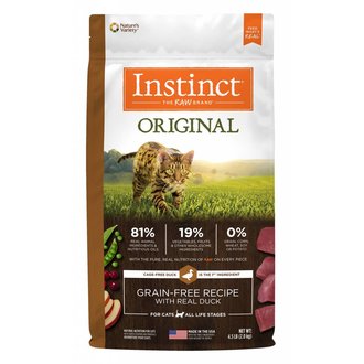 Nature's Variety Nature's Variety Instinct Original Grain-Free Recipe with Real Duck Dry Cat Food