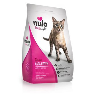 Nulo Nulo Freestyle Chicken & Cod Recipe Grain-Free Dry Cat & Kitten Food