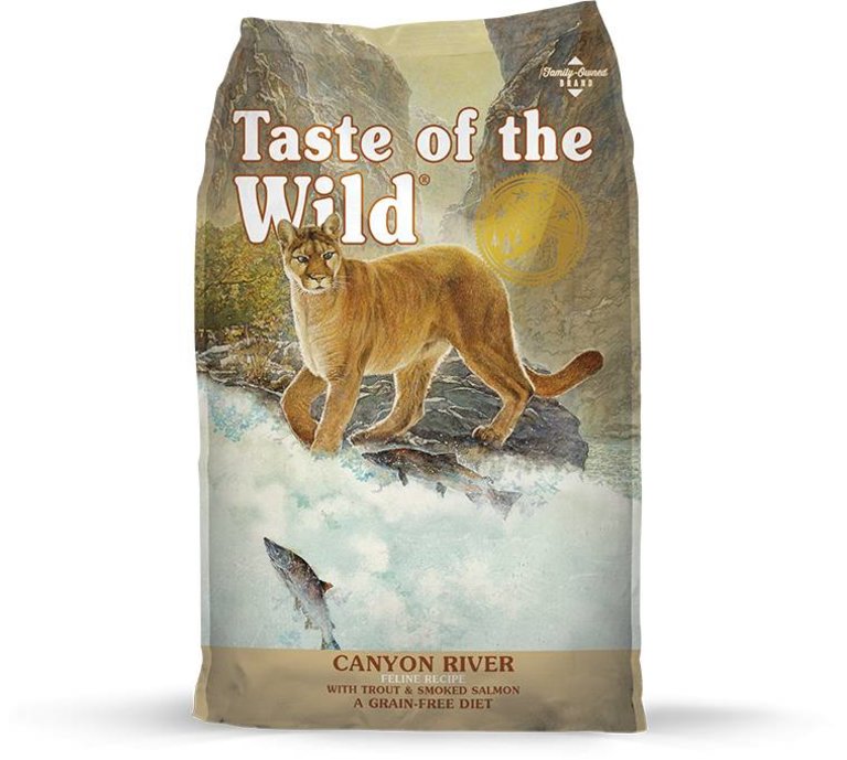 Taste of the Wild Taste of the Wild Canyon River Feline Formula with Trout & Smoked Salmon Grain-Free Dry Cat Food